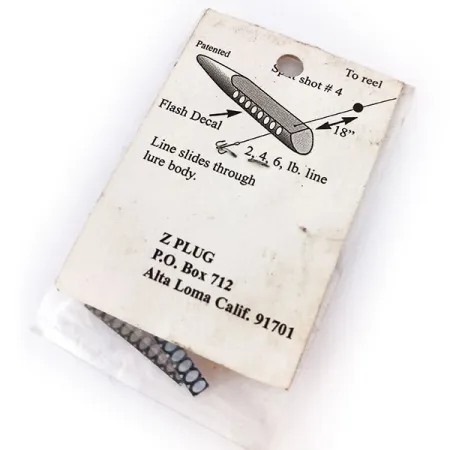 ZPlug Lures, 1/16oz Gold fishing lure #10390