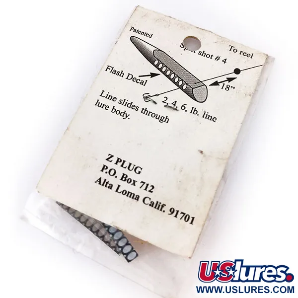 ZPlug Lures, 1/16oz Gold fishing lure #10390