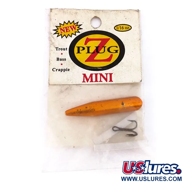 ZPlug Lures, 1/16oz Gold fishing lure #10390