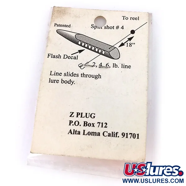 ZPlug Lures Mini, 1/16oz Gold fishing lure #10391