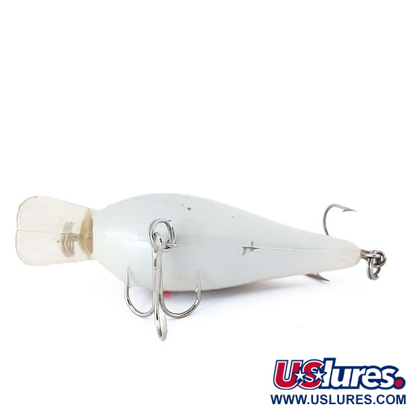 Vintage   Norman Little N, 1/2oz White fishing lure #10392