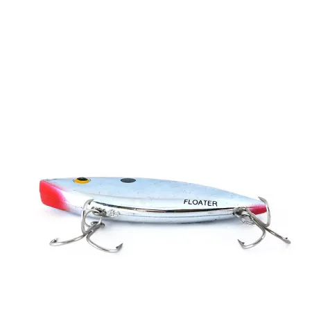 Vintage Bill Lewis Rat-L-Trap Floater RT 258, 1/3oz RT 258 Nickel Black Blue fishing lure #10393