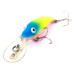 Vintage   Cotton Cordell Wally Diver, 1/2oz Rainbow fishing lure #10397