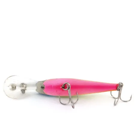 Vintage Cotton Cordell Wally Diver, 1/2oz Rainbow fishing lure #10397