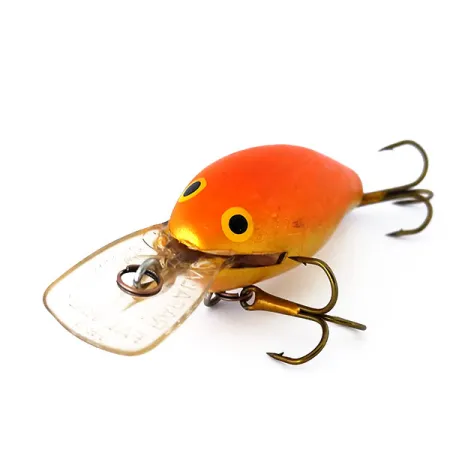 Vintage Rapala Fat Rap FR 5, 1/3oz Orange fishing lure #10413