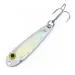 Vintage   Hopkins Smoothie Jig Lure UV Glow, 2/5oz Red / Pink / Nickel fishing spoon #10425