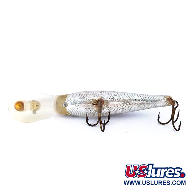 Vintage   Cotton Cordell Wally Diver, 1/2oz Silver fishing lure #10440