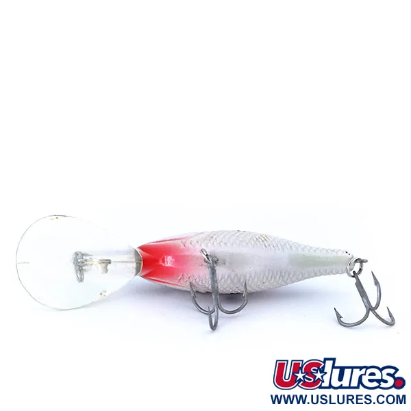 Vintage   Bass Pro Shops XPS Lazer Eye Deep Diver, 2/5oz Red / White / Black fishing lure #10445