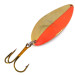 Vintage  Seneca Little Cleo (Hula Girl), 3/4oz Gold / Orange fishing spoon #10469
