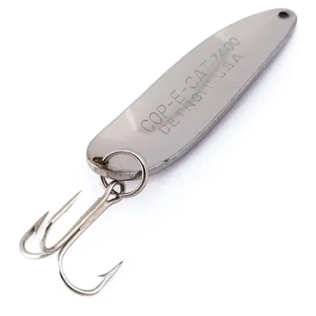 Vintage Eppinger Dardevle Cop-E-Cat 7400, 3/4oz Red / Nickel fishing spoon #10473