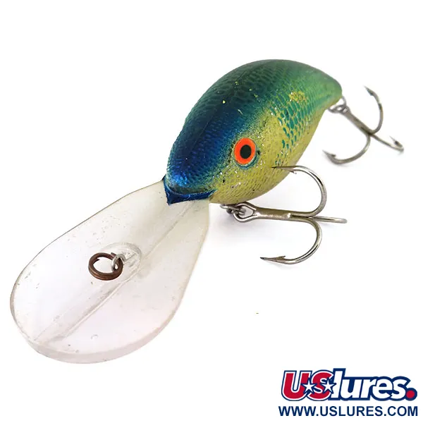 Vintage  Mann's Bait  Mann's Depth Plus Ol' Homer 20+, 3/4oz  fishing lure #10479