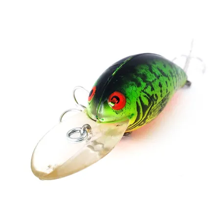 Vintage Bomber model 6A UV, 1/3oz UV Glow in UV light, Fluorescent fishing lure #10480