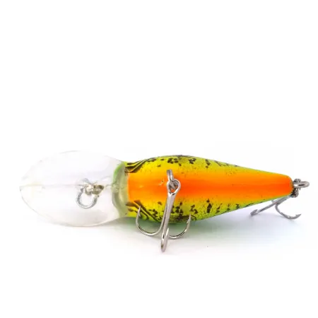 Vintage Bomber model 6A UV, 1/3oz UV Glow in UV light, Fluorescent fishing lure #10480