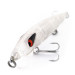 Vintage   Smithwick Suspending Rattlin’ Rogue, 1/2oz Transparent White fishing lure #10481