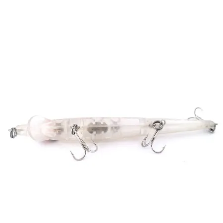 Vintage Smithwick Suspending Rattlin’ Rogue, 1/2oz Transparent White fishing lure #10481