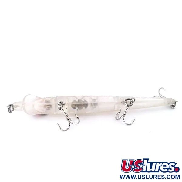 Vintage   Smithwick Suspending Rattlin’ Rogue, 1/2oz Transparent White fishing lure #10481