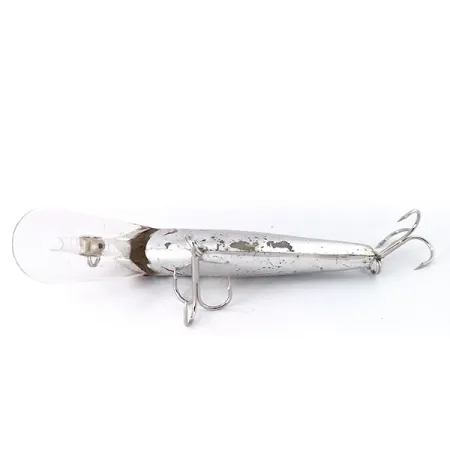 Vintage Cotton Cordell C.C. Shad, 1/3oz Silver fishing lure #10483