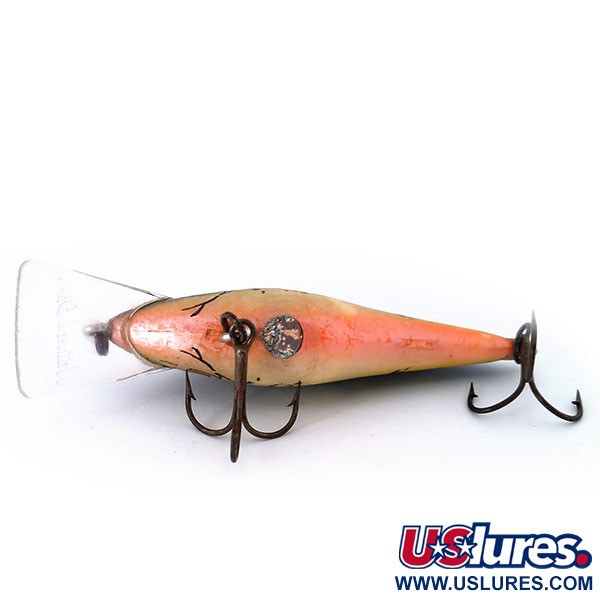 Vintage   Lazy Ike Natural Ike, 1/2oz Perch fishing lure #10487