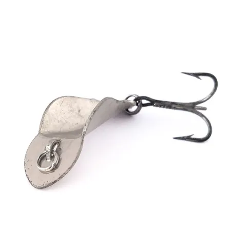 Vintage Buck Perry Spoonplug, 3/16oz Nickel fishing spoon #10500