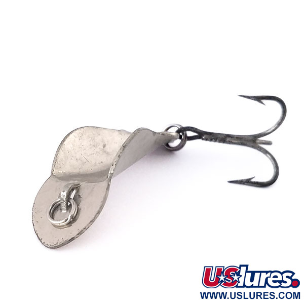 Vintage   Buck Perry Spoonplug, 3/16oz Nickel fishing spoon #10500