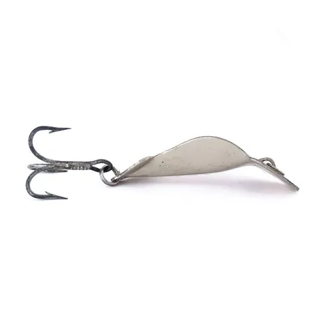 Vintage Buck Perry Spoonplug, 3/16oz Nickel fishing spoon #10500