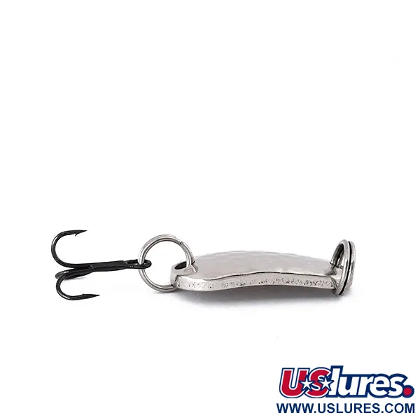 Vintage    Luhr Jensen Luhr’s wobbler , 3/16oz Hammered Steel fishing spoon #11942