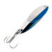 Vintage  Acme Kastmaster, 3/8oz Nickel / Blue fishing spoon #10521