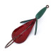 Vintage   Weedless Panther Martin Weed Wing, 1/4oz Red / Green fishing spoon #10525