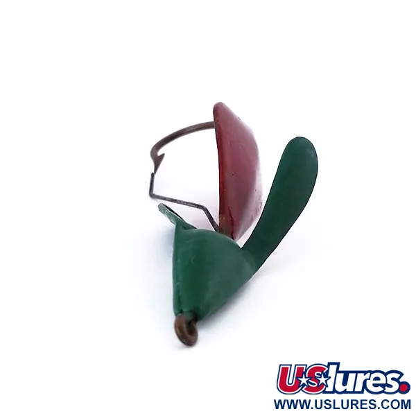 Vintage   Weedless Panther Martin Weed Wing, 1/4oz Red / Green fishing spoon #10525