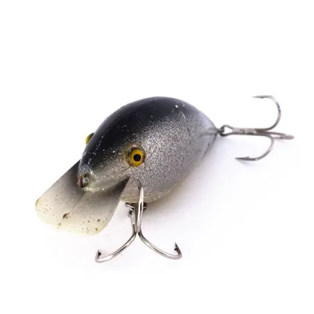 Vintage Cotton Cordell Big O, 2/3oz Gray fishing lure #10526