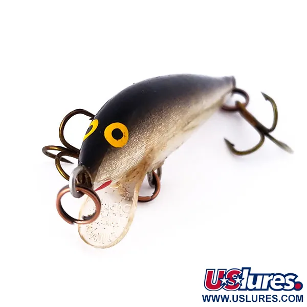 Vintage Rapala Original Floater F5, 3/32oz S (Silver) fishing lure #10528