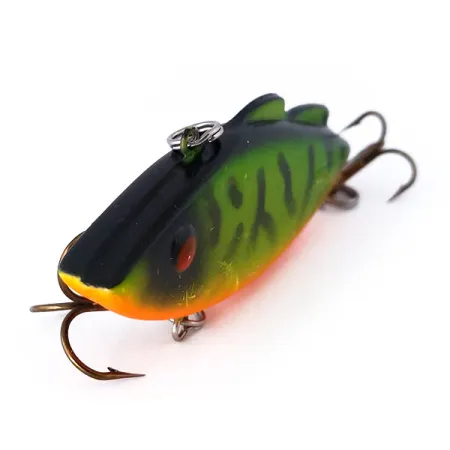 Vintage Norman N-Ticer UV, 1/2oz Fire Tiger fishing lure #10530