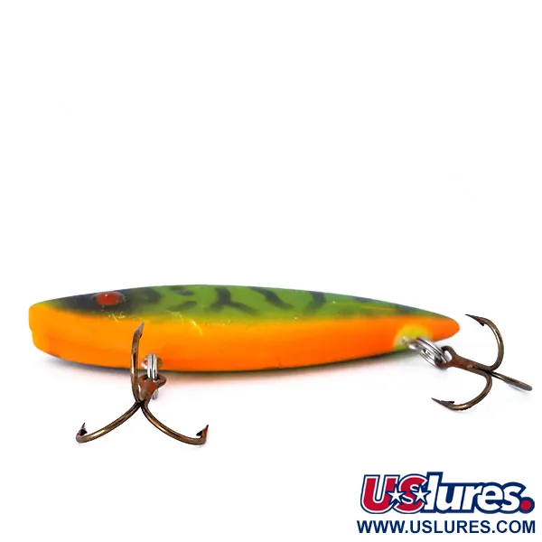 Vintage Norman N-Ticer UV, 1/2oz Fire Tiger fishing lure #10530