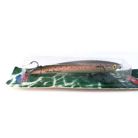 Rebel Excalibur Ghost Minnow, 1/4oz Rainbow Trout fishing lure #10532