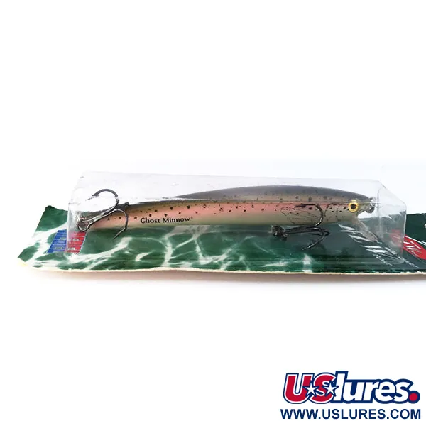   Rebel Excalibur Ghost Minnow, 1/4oz Rainbow Trout fishing lure #10532