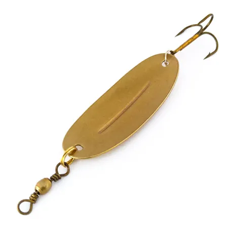 Vintage Williams Wabler W50, 1/2oz Brass fishing spoon #10534