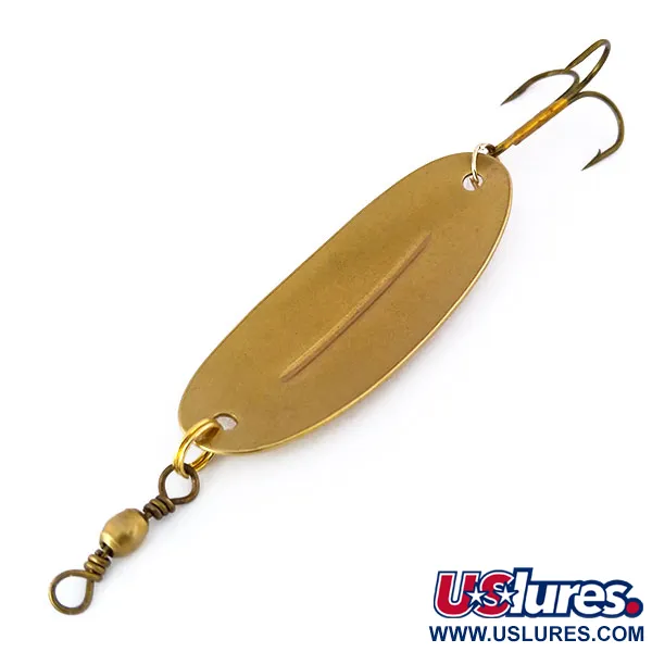 Vintage Williams Wabler W50, 1/2oz Brass fishing spoon #10534