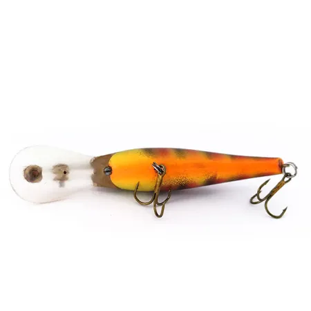 Vintage Cotton Cordell Wally Diver, 1/2oz Perch fishing lure #10540