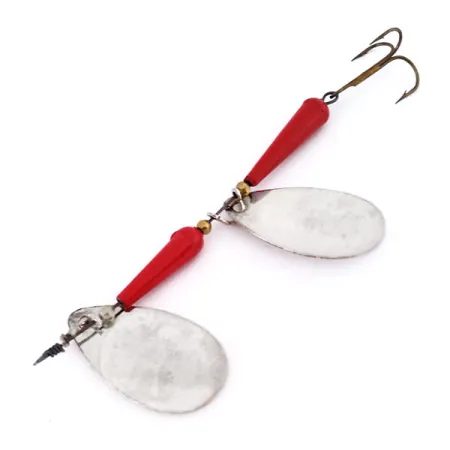 Panther Martin Simplex Tandem, 1/2oz Nickel / Red spinning lure #10546