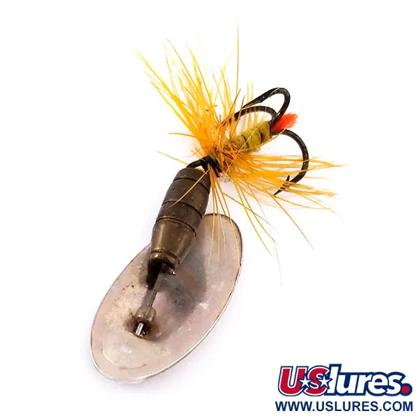 Vintage   Panther Martin Zavorra con Mosca 4, 3/32oz Gold spinning lure #10554