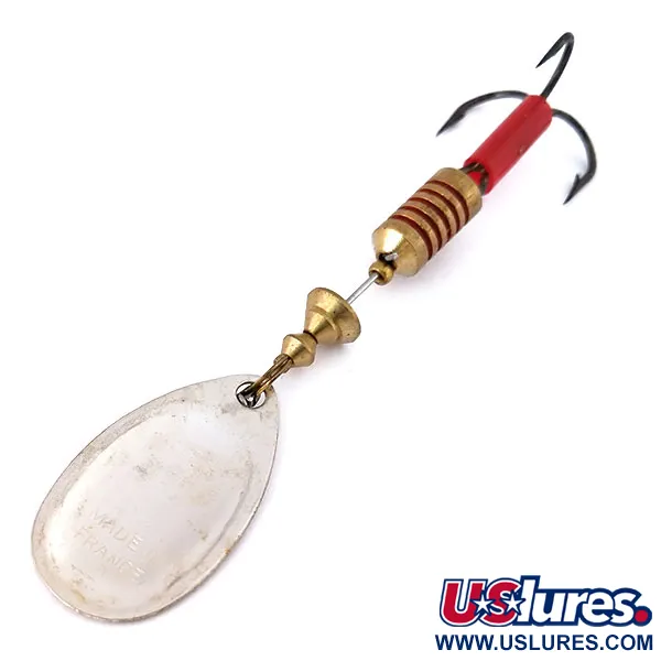 Vintage   Mepps Aglia 3, 1/4oz Silver spinning lure #10559