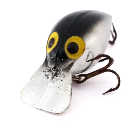 Vintage Storm Short Wart Pre Rapala, 1/4oz Silver fishing lure #17830