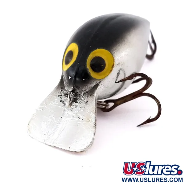 Vintage   Storm Short Wart Pre Rapala, 1/4oz Silver fishing lure #17830