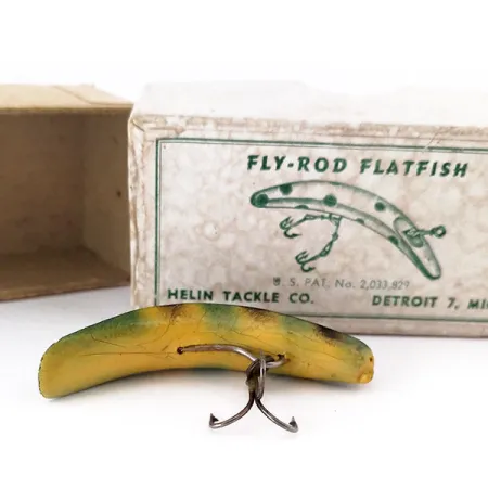 Helin Tackle Helin Flatfish F6, 3/32oz Frog fishing lure #10575