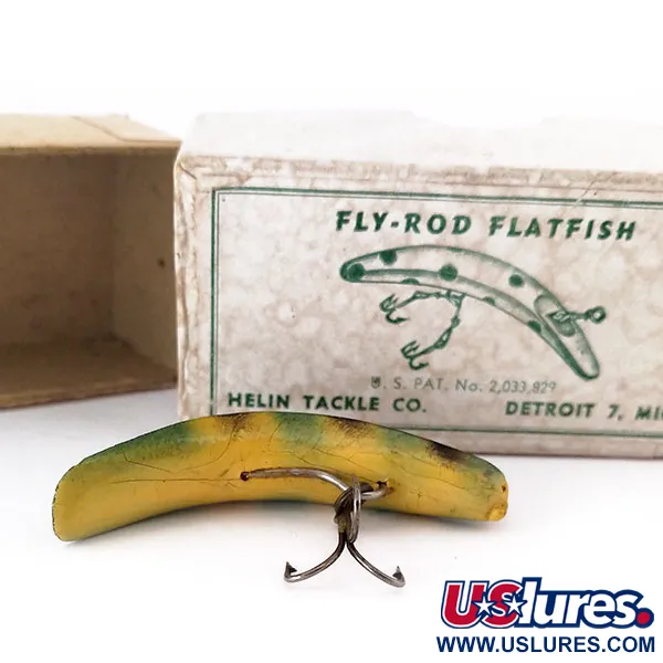  Helin Tackle Helin Flatfish F6, 3/32oz Frog fishing lure #10575