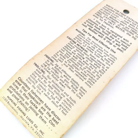 Hopkins s1 Jig Lure, 1/3oz Hammered Nickel fishing spoon #10578