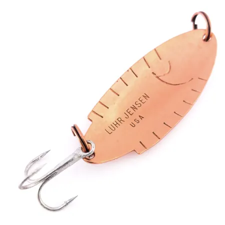 Vintage Luhr Jensen, 1/4oz Copper fishing spoon #10585