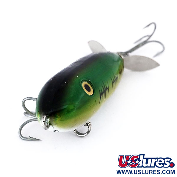 Vintage   Producers Turbo, 1/3oz Rainbow Green fishing lure #10597