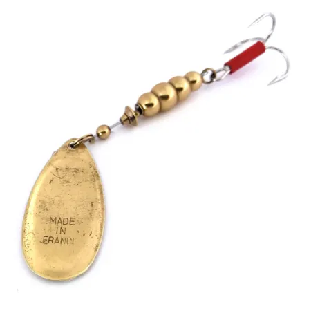 Vintage Vintage Mepps Aglia 5 (1970s), 1/2oz Brass spinning lure #10601