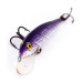 Vintage   Norman Minnow Floater, 3/16oz Silver / purple fishing lure #10603